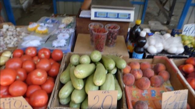 На рынке в Красноперекопске (Крым, Россия) смотреть онлайн