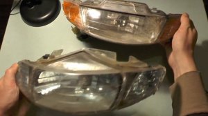 Виды и разница Фар Стекл - Скутеров Honda Dio AF-34 35