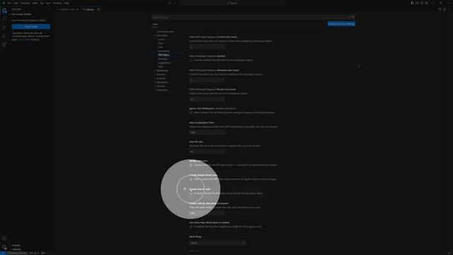 How To Enable/Disable Render Side By Side Diff Editor VSCode смотреть онлайн