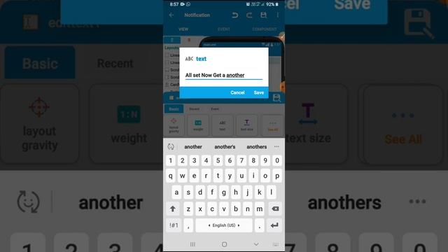 How to set Notification in sketchware Tutorial смотреть онлайн