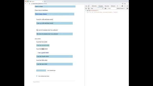 CSS Selectors - Part #2 - Child selectors and CSS Tricks with J-Query смотреть онлайн