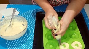 ПОНЧИК! ПОНЧИКИ Бисквитные . Готовьте сразу несколько порций.