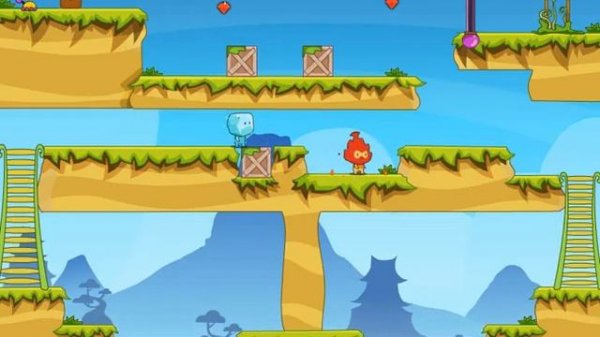 Fire and Ice Elves (Two Player Game)