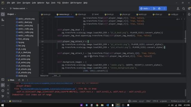 Создание платформера на Pygame