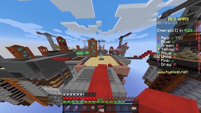 Minecraft Hypixel Bedwars but I Add an Incompetent Teammate Every Game смотреть онлайн