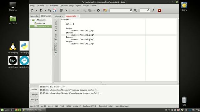 Python ve Kivy ile Uygulama Geliştirme - 6 (resim ekleme ve arkaplan rengi değiştirme) смотреть онлайн