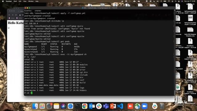 028 Kubernetes: Deployments, Config Maps, Secrets, Rollouts, Replicas смотреть онлайн