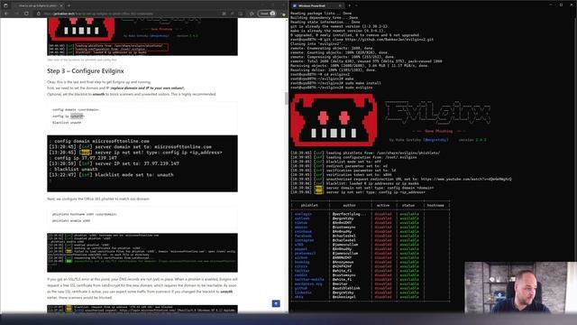 Evilginx for Office 365 step-by-step guide смотреть онлайн