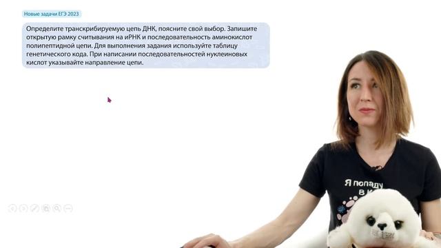 Полная открытая рамка считывания | Задание №27 | Биосинтез белка | Новые задания ЕГЭ по биологии смотреть онлайн