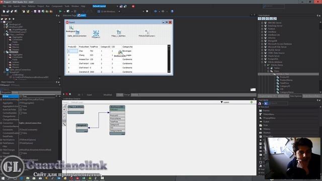 SqlLite 2 способо создать базы и подключиться чере Rad Studio смотреть онлайн