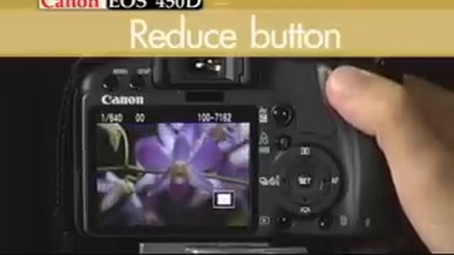 MISbook - สอนใช้กล้อง Canon EOS DIGITAL 450D / 1000D : การใช้งานปุ่มคำสั่ง смотреть онлайн