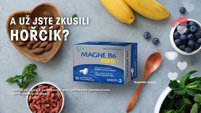 Magne B6 (CZ) - Nemáte Kvůli Stresu Energii žít Zdravě?