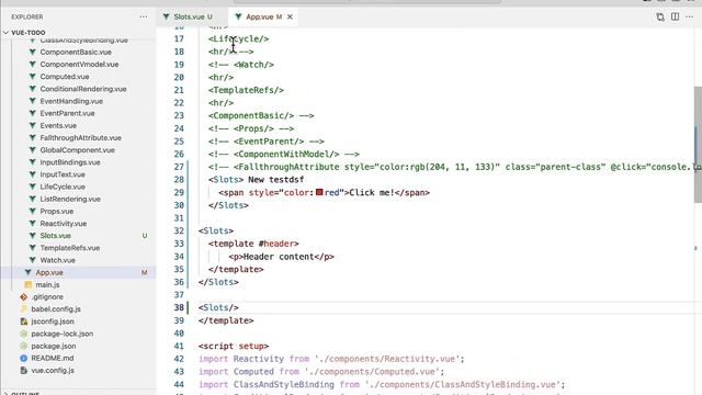 How to use slots in Vue 3? смотреть онлайн