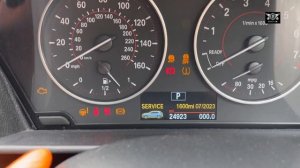 BMW f20 F21 1 series service interval reset
