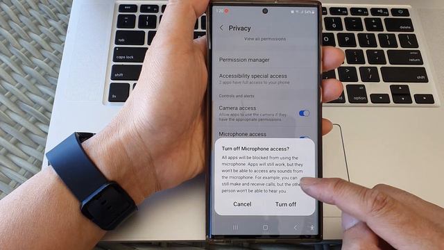 Galaxy S23's: How to Turn On/Off Microphone Access смотреть онлайн