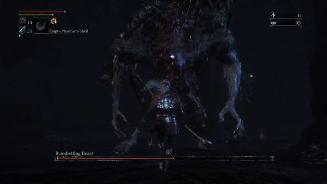 Bloodborne: headless bloodletting beast boss baiting guide смотреть онлайн