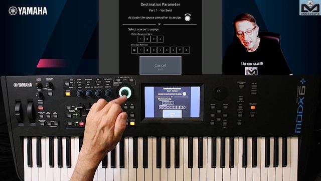 Yamaha MODX+ Basics | Assign a controller(English with subtitles) смотреть онлайн