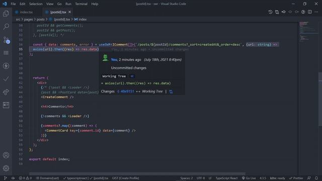 [ 2 ] Data Fetching using SWR Hook with Next Js | React | смотреть онлайн