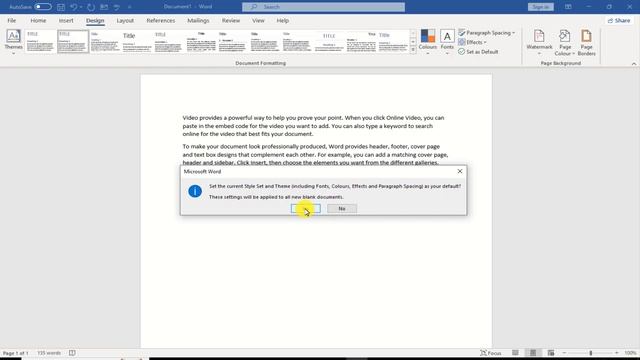 Learn MS Word 2023 | Design Tab | Class 5 | Hindi/Urdu смотреть онлайн