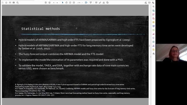 New developments in fuzzy time series methods смотреть онлайн