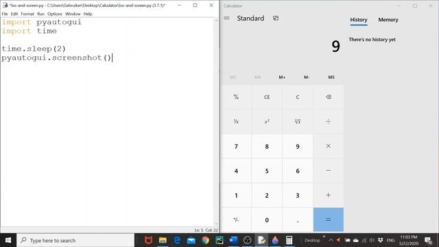 PyAutoGui - Take screenshot with Python and locate an image on screen смотреть онлайн