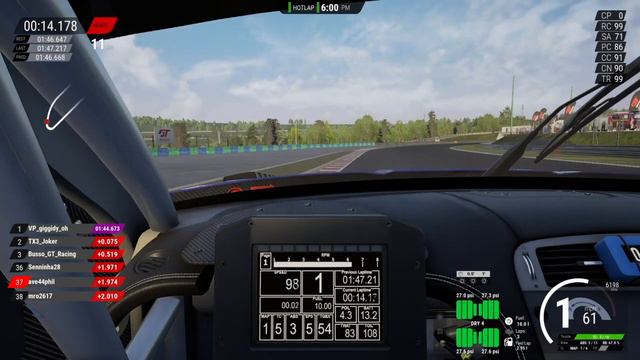 Assetto Corsa Competizione - Emil Frey Jaguar Racing Special Event @ Hungaroring - 1:46.284. смотреть онлайн