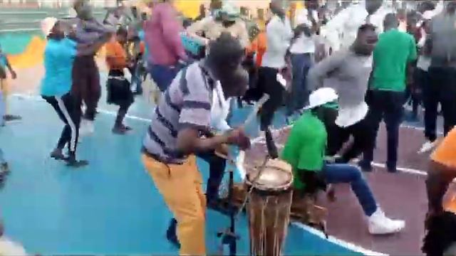 KORE Dance of the KuKu people of South Sudan in Juba, it's peculiar only to the KuKu of Kajokeji. смотреть онлайн