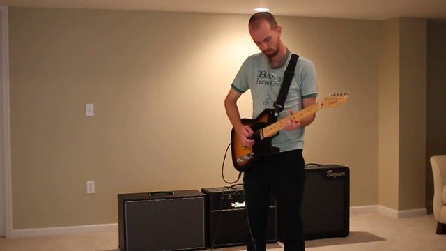 Bad Cat Cub II cranked, Kinman Broadcaster pickups, Highway One Tele смотреть онлайн