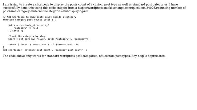 Wordpress: Display Custom Post Category Count & WordPress Category Count Using Shortcode смотреть онлайн