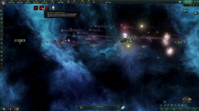 Stellaris is beautiful - Space Battle HD - Aestatic Cinematic Gameplay Mod смотреть онлайн