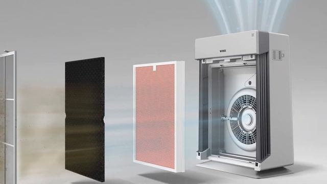 Winix Zero Pro, процес на филтрација смотреть онлайн