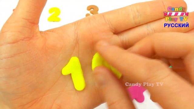 Учим цифры от 1 до 20 с Плей До Бабочками | Развивающее видео для детей на русском языке