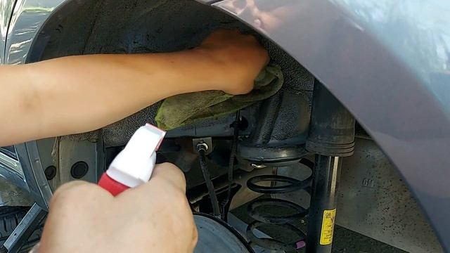 Нанесение битумной мастики на арки колес Chevrolet Nexia Ravon R3 смотреть онлайн