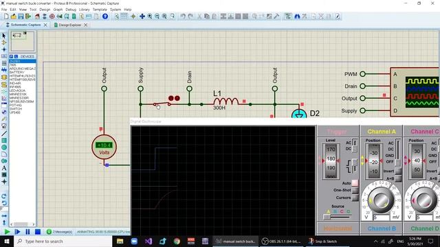 Buck Converter (part1) Basics And Manual Switching