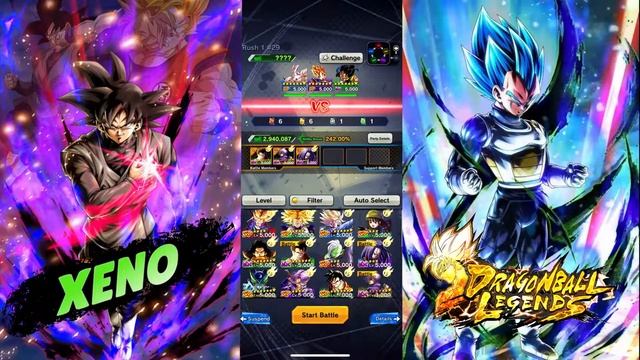 ULTRA SPACE TIME RUSH | BATTLE 25 - 30 | WALKTHROUGH |DRAGON BALL LEGENDS смотреть онлайн