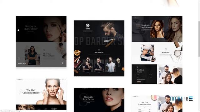 Kitring - A Beauty and Hair Salon WordPress Theme Danny Vinny смотреть онлайн
