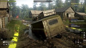 SnowRunner ➤ Испытание "Потерянные в глуши" ➤ Hard Mod ➤ Прохождение на ПК ➤ #4