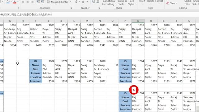 #9.3 HLOOKUP Formula in Excel हिंदी में ? | How to Use MS Excel HLOOKUP Formula Match & Array के सा смотреть онлайн