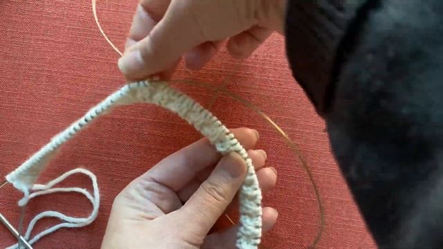 Как связать красивый двойной круглый воротник при помощи турецкого набора петель смотреть онлайн
