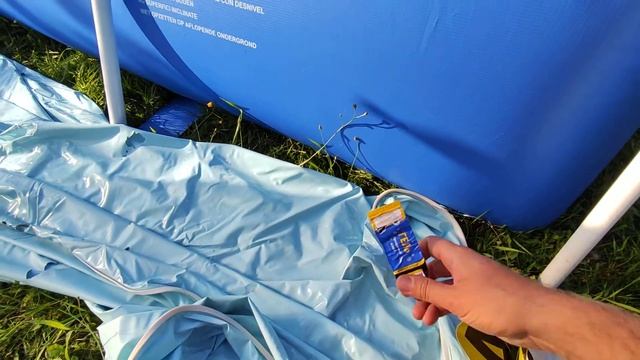 Как заклеить каркасный бассейн смотреть онлайн