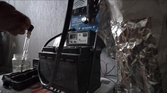 Видеообзор и тест работы 500 AMP нагрузки. ЧАСТЬ № 2. ( 500 AMP CARBON LOAD TESTER ).