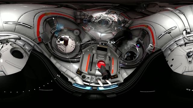 360° VR Space Station Experience | DON'T TOUCH THE RED BUTTON! смотреть онлайн