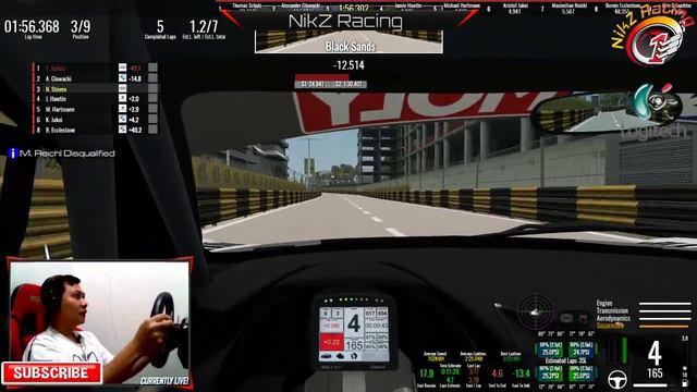 GT3 MACAU | ONE OF THE CRAZIEST TRACK I'VE RACED | RANKED SERVER RACEROOM смотреть онлайн