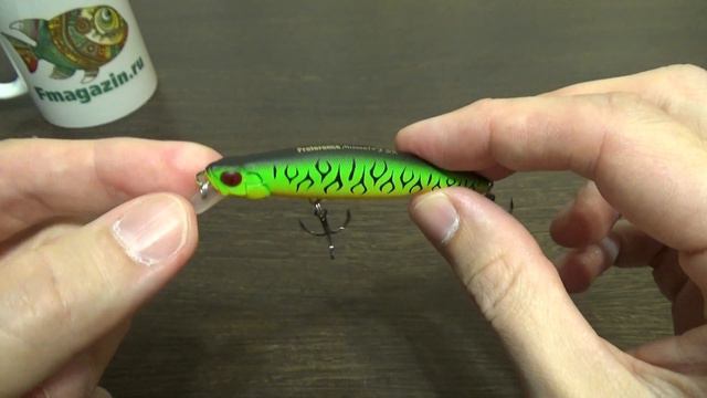 Видеообзор воблера Pontoon 21 Preference Minnow 75F-SR по заказу Fmagazin