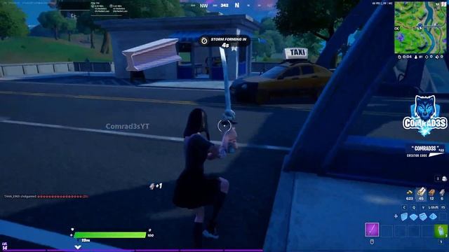 [Easy Method] Interact with an overturned car to flip it rightside up Fortnite - 20,000 XP Reward смотреть онлайн