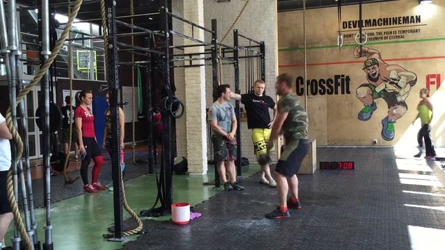 Кроссфит. БЛК 2015. Группа Б. Копейкин Антон. Комплекс #2 смотреть онлайн