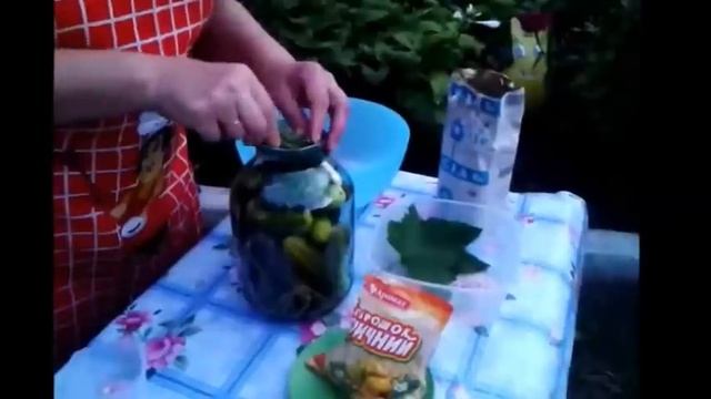 Огурцы под капроновой крышкой с горчичным порошком смотреть онлайн