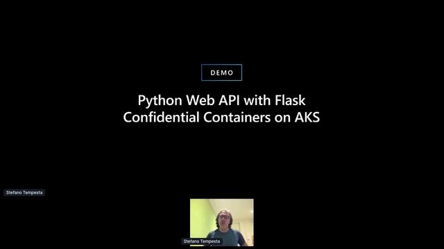 Confidential Kubernetes Containers by Stefano Tempesta (Microsoft) | OC3 2021 смотреть онлайн