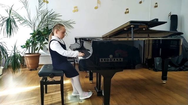 С.Майкапар ,,Ариэтта,, исполняет Белякова Диана 9 лет смотреть онлайн