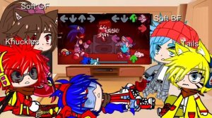 Реакция на FNF Too Slow rerun (Soft GF, Soft Bf)